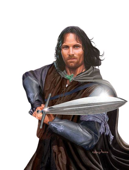 Aragorn Lord Of The Rings Render By Ahmad2345light On Deviantart