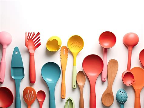 Premium AI Image | Colorful kitchen utensil