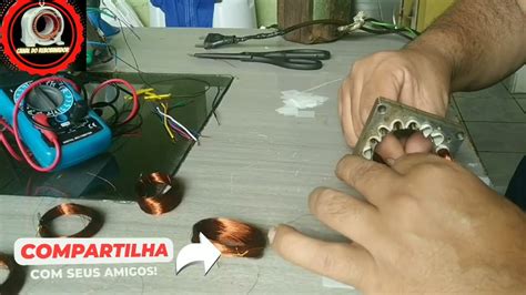 Como Rebobinar Motor De Ventilador Youtube