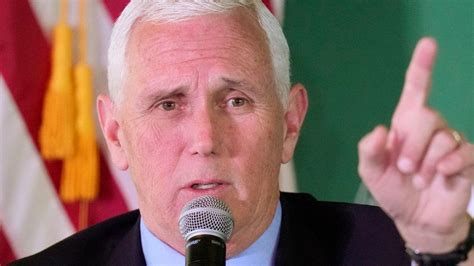 Ex Vize Pence Stellt Sich Im Wahlkampf Nicht Hinter Trump Flzde