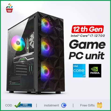 12th gen i7 Desktop Computer Full Set Intel Core I7 12700 Dodeca core ...