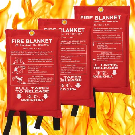 Amazon Prepared Hero Extra Large Emergency Fire Blanket 1 Pack