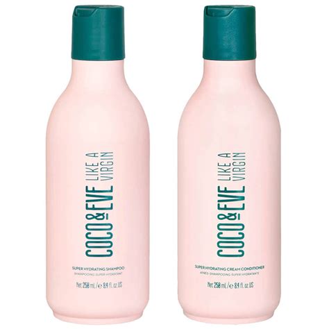 Coco And Eve Like A Virgin Super Hydrating Shampoo And Conditioner Bundle