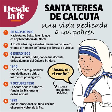 Esta Es La Oración Que Hacía La Madre Teresa Para Pedir Ayuda Rápida