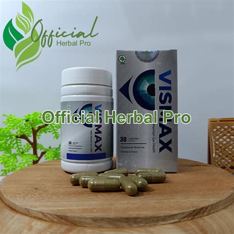 Jual Vismax Asli Original Obat Herbal Mata Minus Plus Rabun Katarak