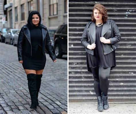 D Stockage Look De Inverno Feminino Plus Size