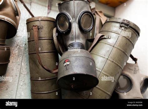 Gas Masks Fort Mo S Alej Museum Of The Fortifications Hlucin