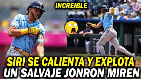 Jose Siri Muestra Todo Su Poder Y Pone Arriba A Los Rays Con Enorme