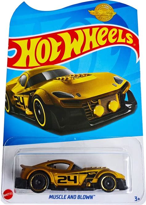 Hot Wheels Muscle And Blown Gold Edition