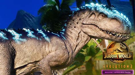 New Lux Skins For Indominus Rex And Indoraptor Jurassic World Evolution 2 Secret Species Pack