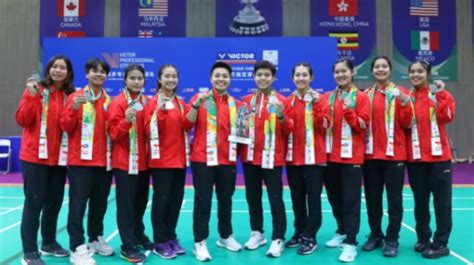 Kawinkan Gelar Runner Up Thomas Dan Uber Cup Pbsi Full Senyum