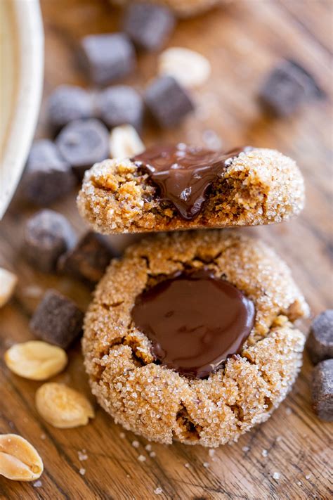 Vegan Peanut Butter Blossoms • Bakerita