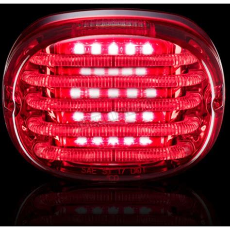 Custom Dynamics Probeam Led Laydown Low Profile Taillight W Smoke Lens