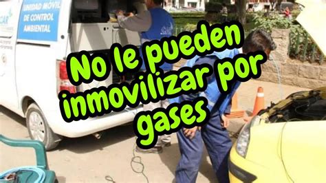 No Le Pueden Inmovilizar Por Gases Youtube