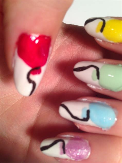 Key to Nail Art: Balloon Birthday Nails