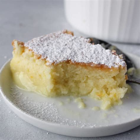 Lemon Custard Pudding Cake l ® (Desserts Recipe)