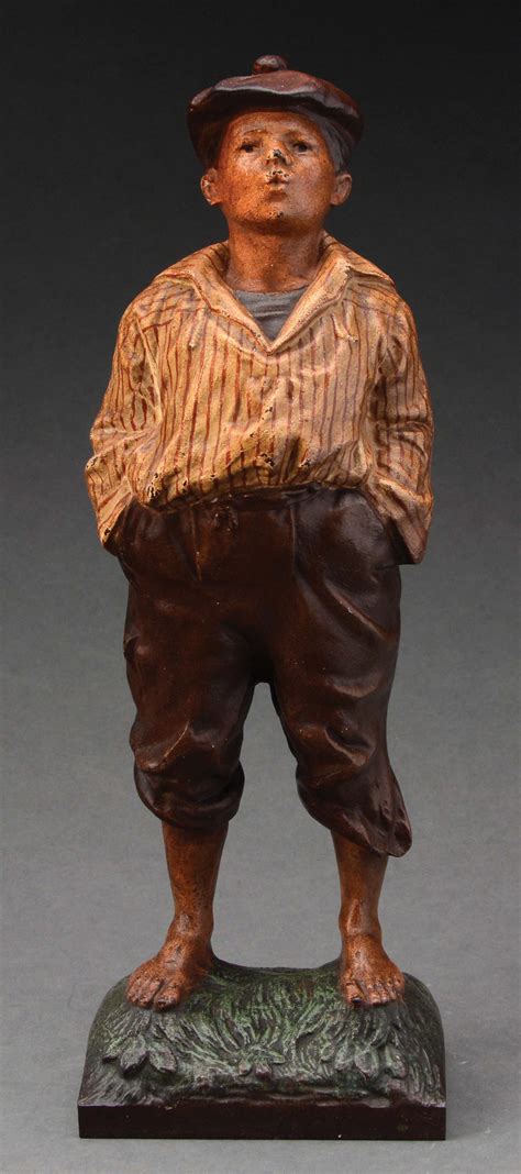 Lot Detail - CAST-IRON WHISTLING JIM DOORSTOP.