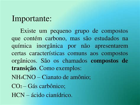 Ppt Introdução à Química Orgânica Parte 1 Powerpoint Presentation