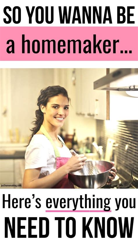 Want To Be A Homemaker Practical Tips To Make Your Dream A Reality