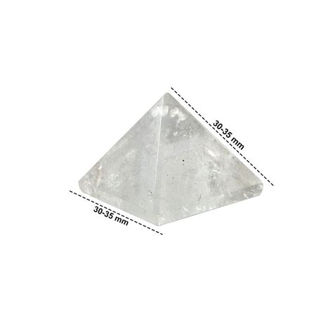 Clear Quarz Crystal Pyramids Healing Angel Crystals