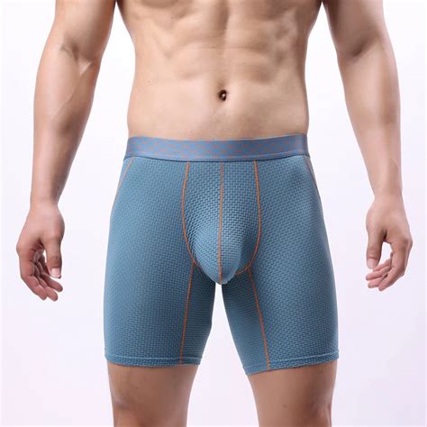 Calzoncillos B Xer Transpirables De Seda De Hielo Para Hombre Ropa