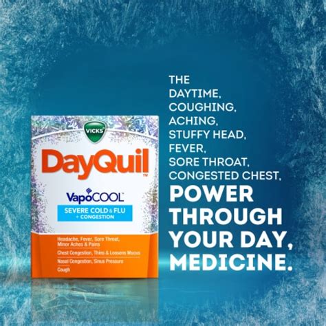 Vicks Dayquil And Nyquil Vapocool Caplets Severe Cold And Flu Relief Over The Counter Medicine 24