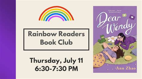 Rainbow Readers Book Club 826 N Kansas Ave Topeka Ks United States