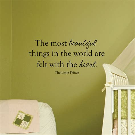 Most Beautiful Things Wall Quotes™ Decal | WallQuotes.com