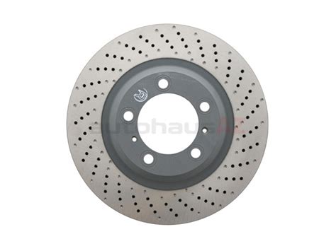 Vne Disc Brake Rotor Front Right Directional Porsche