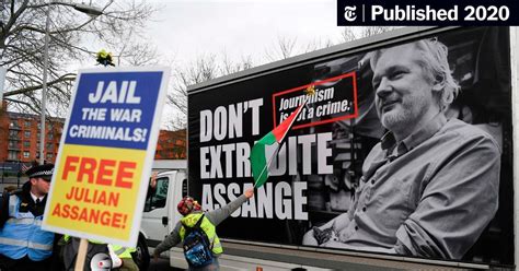Julian Assange Faces Hearing on Extradition to the U.S. - The New York ...
