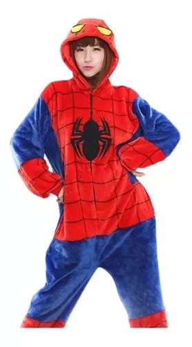 Pijama Adulto Spiderman kigurumi Mameluco Disfraz envio Grat Envío gratis