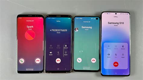 Incoming Outgoing Calls Samsung Galaxy S8 Vs Samsung S9 Vs Samsung