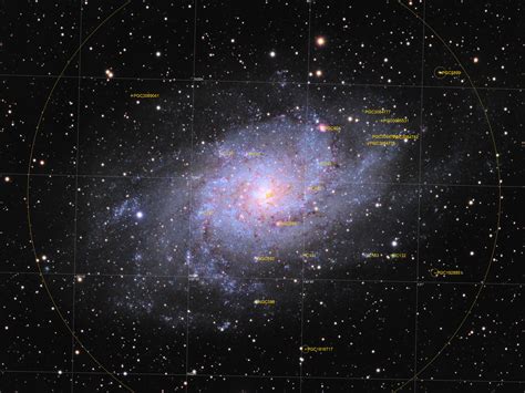 M33, Triangulum Galaxy (2019) - Astrodoc: Astrophotography by Ron Brecher