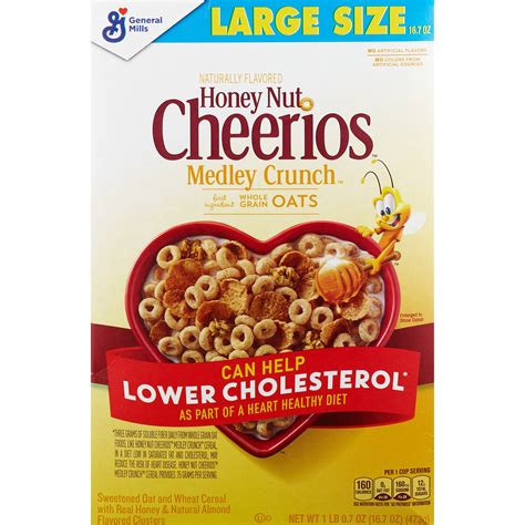 Honey Nut Cheerios Medley Crunch Cereal, 16.7 oz | Pick Up In Store ...