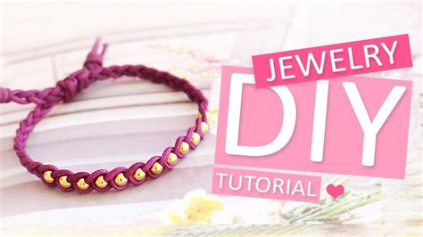 DIY Tutorial Macramé braid bead Zelf sieraden maken