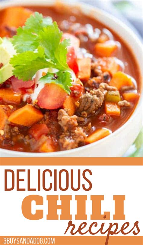 Delicious And Unique Chili Recipes
