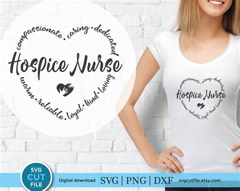 Hospice Svg Hospice Nurse Svg Nurse Caregiver Svg Care Etsy