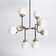 Joss Main Newport Light Dimmable Sputnik Modern Linear Chandelier