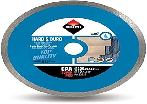 Rubi Cpa Superpro Disque Diamant Pour Mat Riau Dur Continu Mm