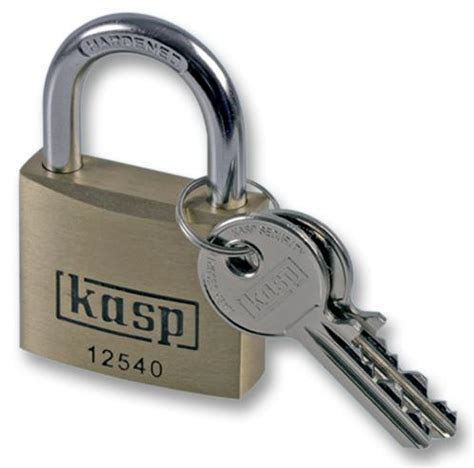 K Kasp Security Premium Brass Padlock Mm