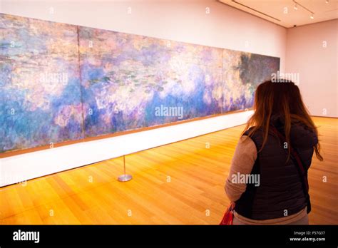 Monet water lilies moma hi-res stock photography and images - Alamy