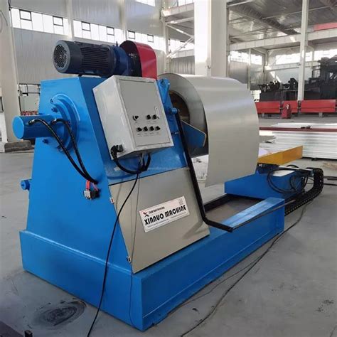 Full Automatic Decoiler Hydraulic Uncoiler Uncoiling Steel Machine