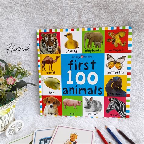 Jual First 100 Animals Priddy Books Shopee Indonesia