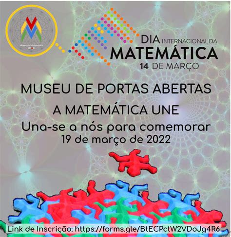 Dia Internacional Da Matem Tica Museu Da Matem Tica Ufmg