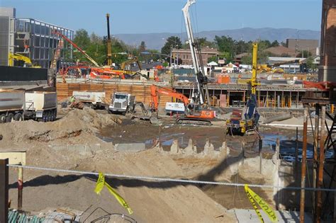 New Temple In Provo Concrete Pump At The Site Today