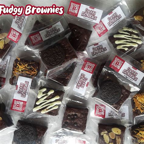 Jual Mini Fudgy Brownies Panggang Murah By Panepan Camilan Cemilan