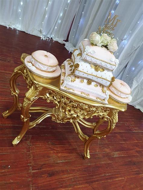 Three Tier Pillow Cake Decorated Cake By Charmaine Cakesdecor