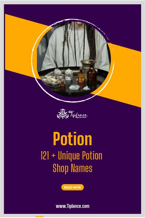 Potion Shop Names Ideas Tiplance