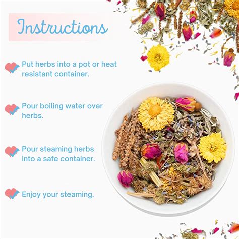 Yoni Steam Herbal Blend Guideyoni Steam Herbal Recepiesa Step By Step