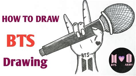 Bts Drawing How To Draw Bts Drawing Easy Easy Drawing Ideas For Beginners Drawing For